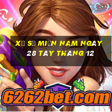 xổ số miền nam ngày 28 tây tháng 12