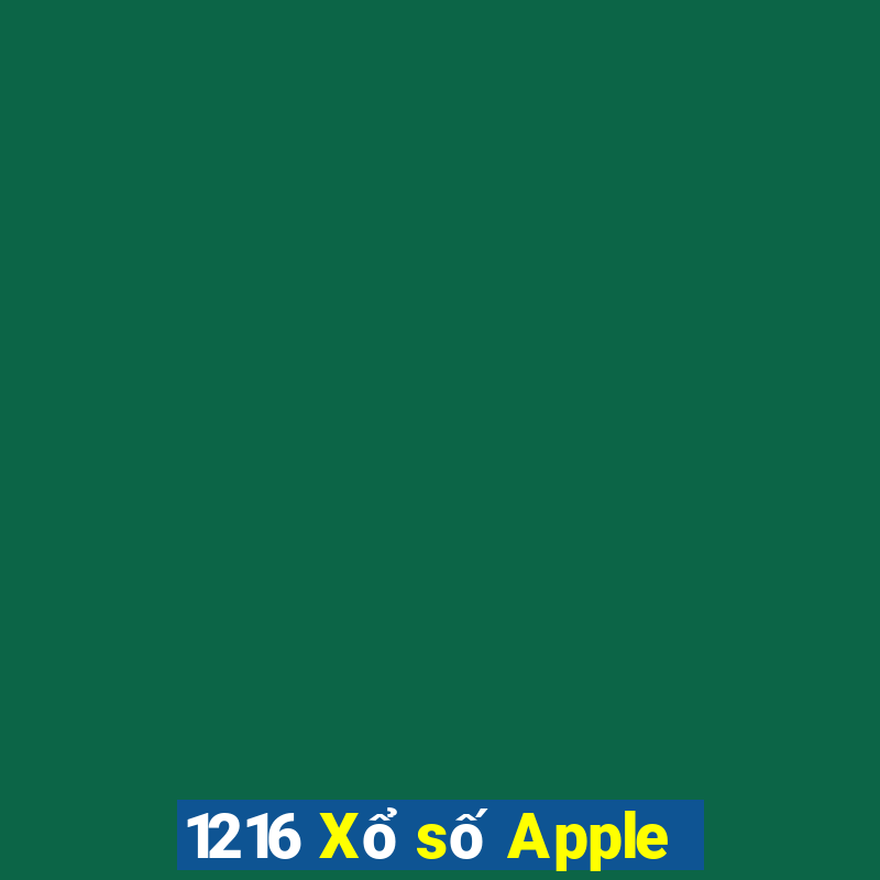 1216 Xổ số Apple