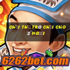 Chơi thẻ trò chơi cho 2 người