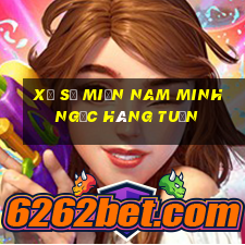 xổ số miền nam minh ngọc hàng tuần