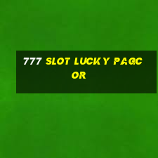 777 slot lucky pagcor