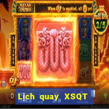 Lịch quay XSQT ngày 1