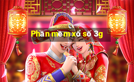 Phần mềm xổ số 3g