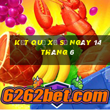 kết quả xổ số ngày 14 tháng 6