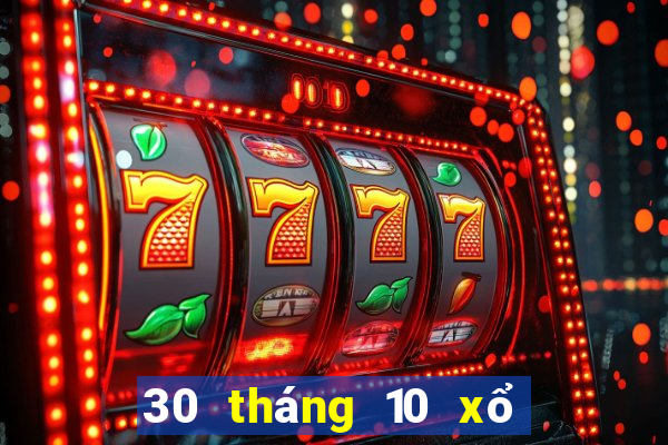 30 tháng 10 xổ số miền bắc