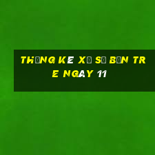 Thống kê Xổ Số bến tre ngày 11