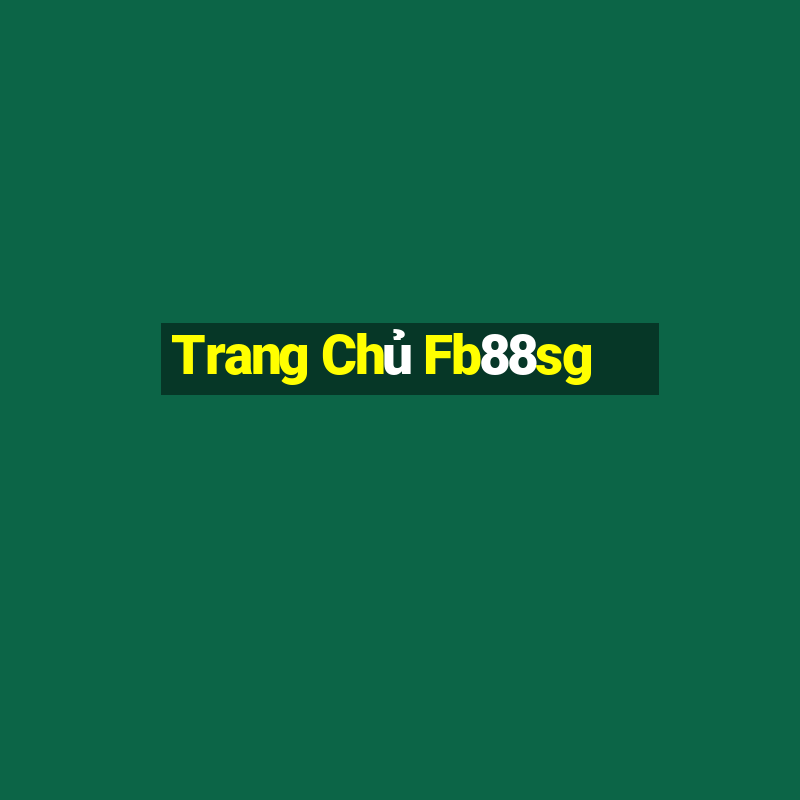 Trang Chủ Fb88sg