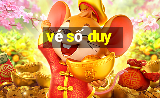 vé số duy