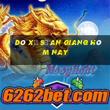 dò xổ số an giang hôm nay