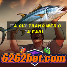 Địa chỉ trang web của Earl