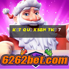 Kết quả XSBN Thứ 7