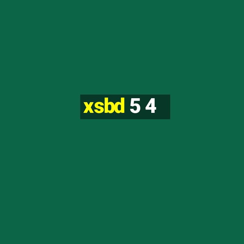 xsbd 5 4