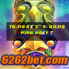 Thống kê Xổ Số quảng ninh ngày 7