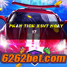 Phân tích XSVT ngày 17