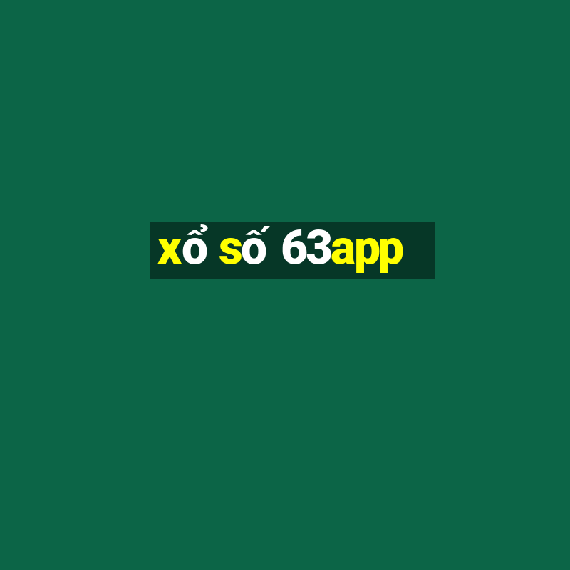 xổ số 63app