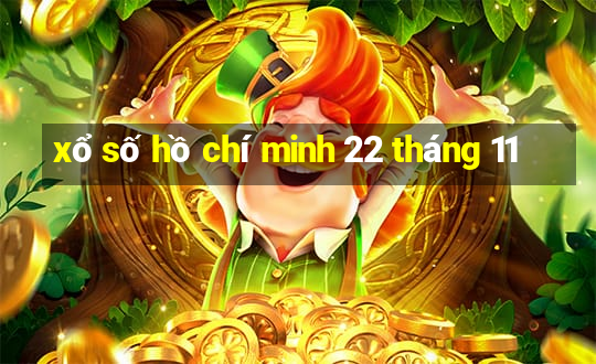 xổ số hồ chí minh 22 tháng 11