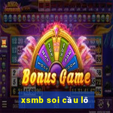 xsmb soi cầu lô