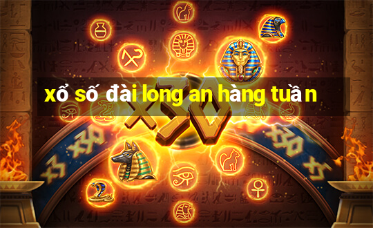 xổ số đài long an hàng tuần