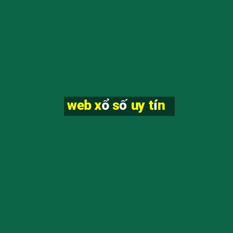 web xổ số uy tín