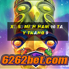 xổ số miền nam 16 tây tháng 9