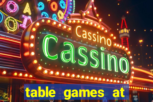 table games at casino windsor