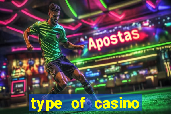 type of casino table games