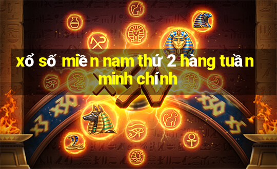 xổ số miền nam thứ 2 hàng tuần minh chính