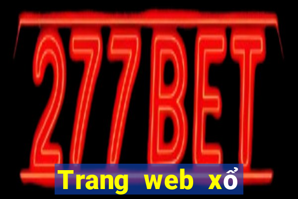 Trang web xổ số trả thưởng