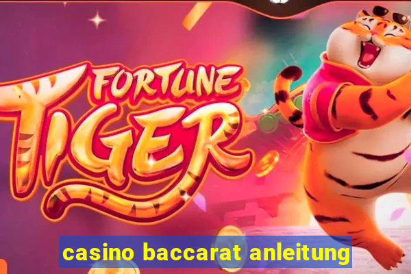 casino baccarat anleitung