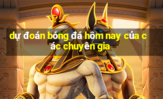 dự đoán bóng đá hôm nay của các chuyên gia