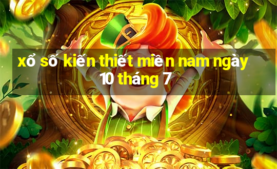 xổ số kiến thiết miền nam ngày 10 tháng 7