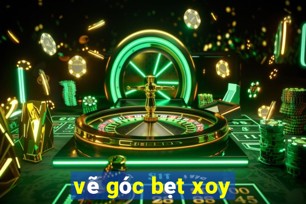 vẽ góc bẹt xoy