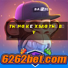 Thống kê XSAG thứ bảy