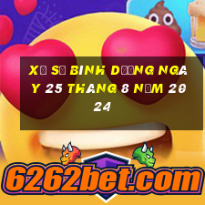 xổ số bình dương ngày 25 tháng 8 năm 2024