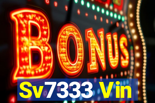 Sv7333 Vin