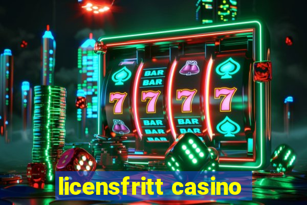 licensfritt casino