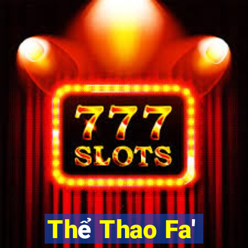 Thể Thao Fa'