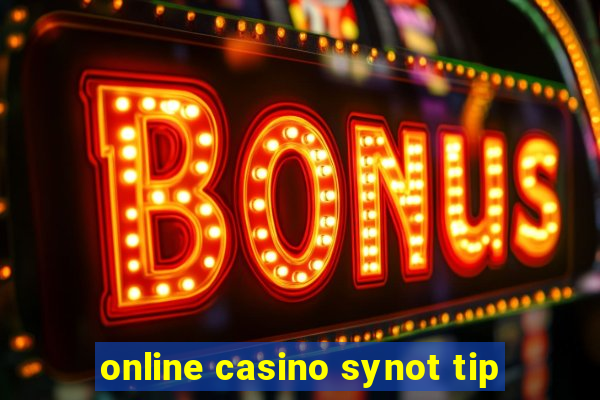 online casino synot tip