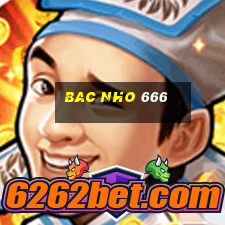 bac nho 666