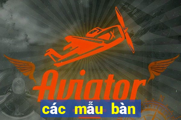 các mẫu bàn ngồi bệt đẹp