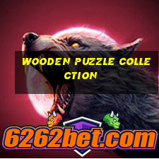 wooden puzzle collection