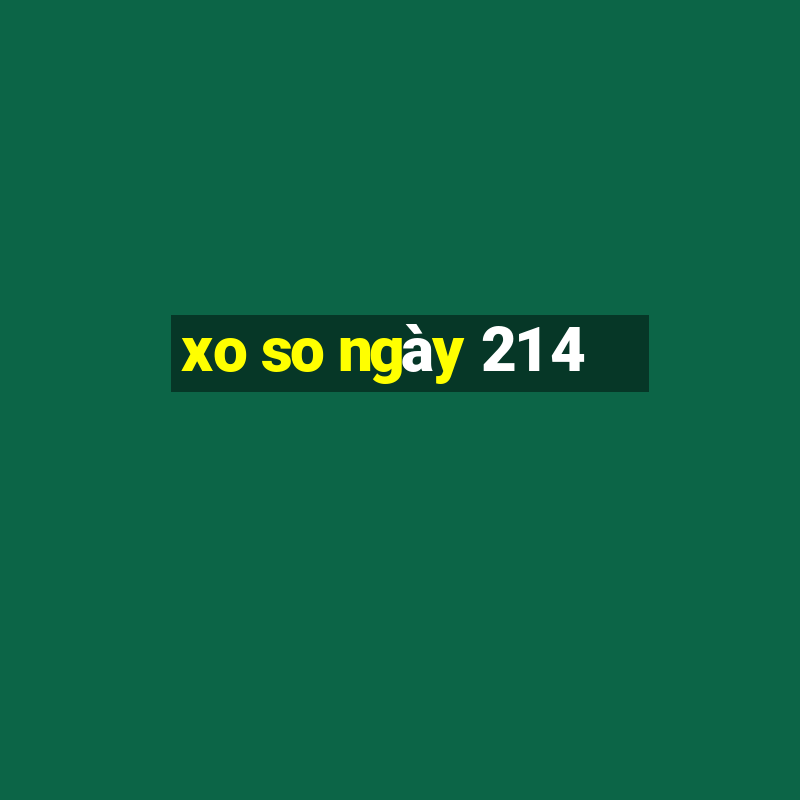 xo so ngày 21 4