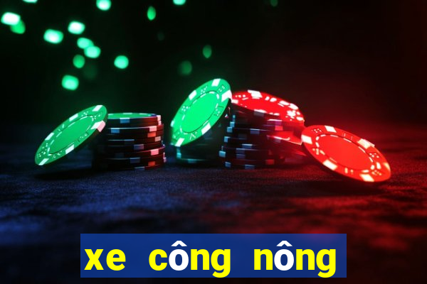 xe công nông độ vô lăng