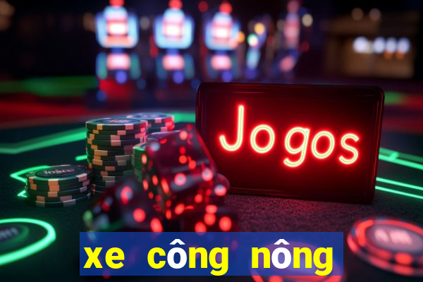 xe công nông độ vô lăng