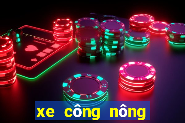 xe công nông độ vô lăng