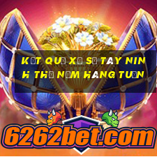 kết quả xổ số tây ninh thứ năm hàng tuần