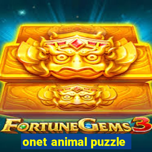 onet animal puzzle