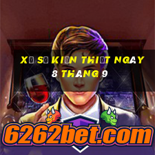 xổ số kiến thiết ngày 8 tháng 9