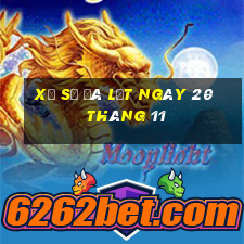 xổ số đà lạt ngày 20 tháng 11