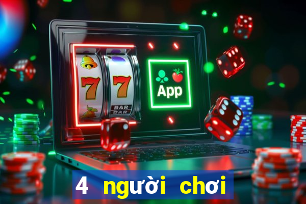 4 người chơi Poker khóa đôi